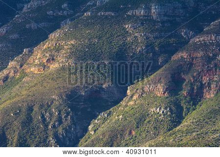 Mountais ชายฝั่งตาม Chapmans Peak ไดรฟ์ เคปทาวน์