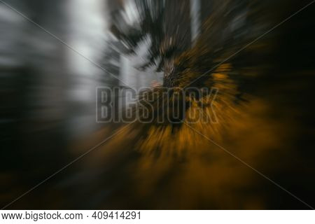 Abstract Landscape From Smithbrook Trail - Skykomish, Washington