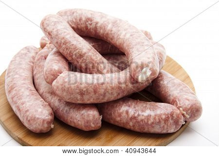 Bratwurst pølse til at grille