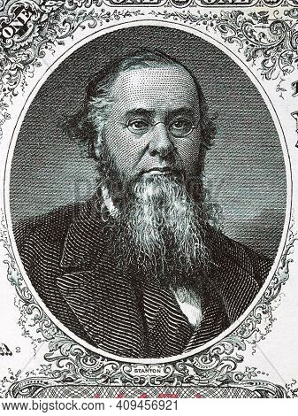 Edwin Stanton A Portrait From Old American Money