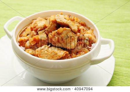เนื้อ Stroganoff