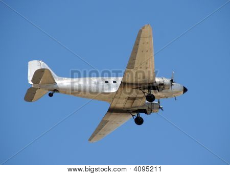 Gammel flyvemaskine