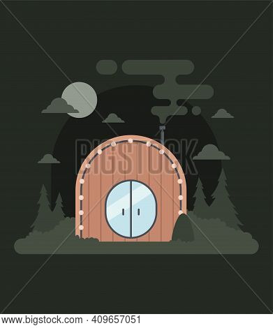 Vector Stock Glamping Concept Of Comfortable Outdoor Recreation.  Comfortable Camping With Camping, 