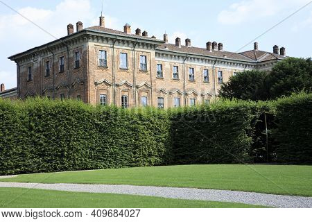 Lainate (mi), Italy - June 16, 2018: Villa Litta Borromeo Visconti Park, Lainate, Milan, Lombardy, I