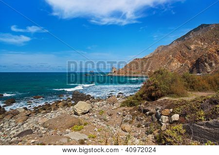 Costa nell'isola di Tenerife - Spagna Canarie