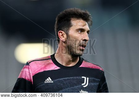 Torino, 22th February 2021. Gianluigi Buffon Of Juventus Fc  During The Serie A Match Between Juvent