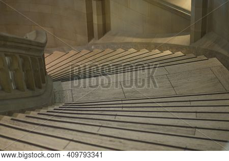 Gothic Stairs Architectural Abstract Light Color Image