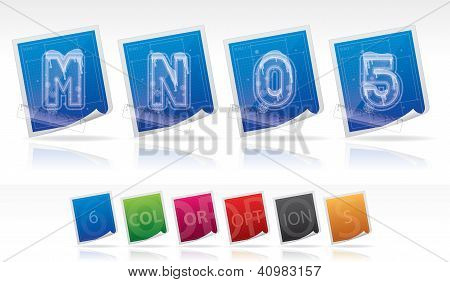 Digits & Capital Letters