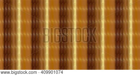 Striped Golden Abstract Background With Glitter And Shims. Seamless Striped Pattern With Sparkling S