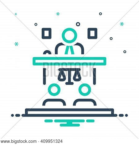 Mix Icon For Appeal Cassation Proclamation Public-speaker Convention Adminstrative Judge