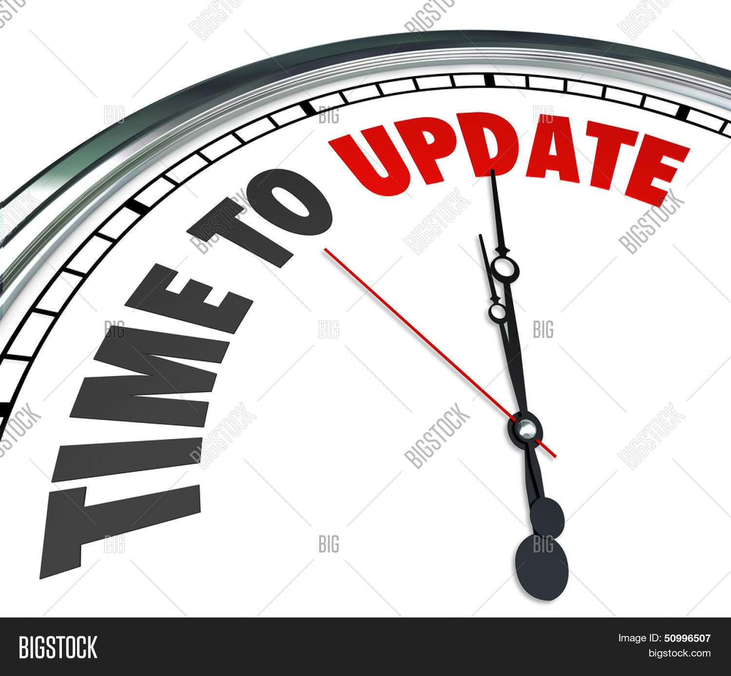 Words Time Update On Image & Photo (Free Trial) Bigstock