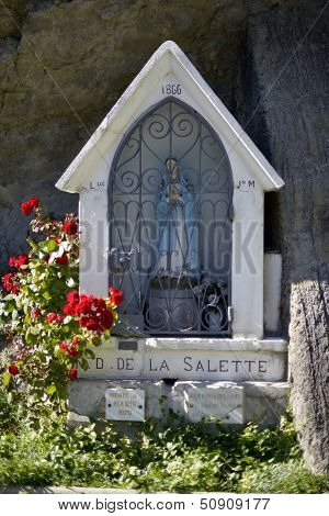 small religious statue