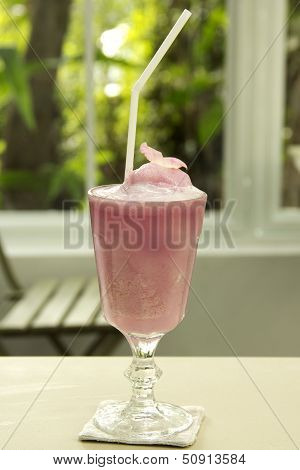 Rose Lychee smoothies