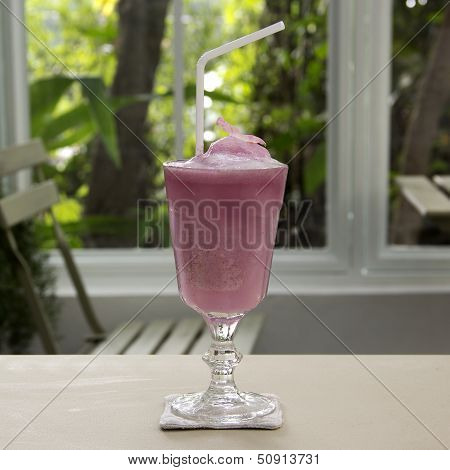 Rose Lychee smoothies