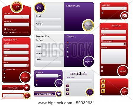 Big Button Web Form Design
