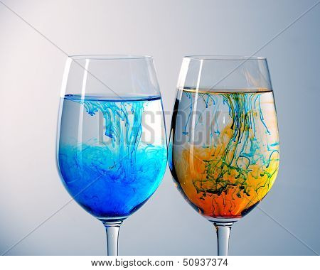Ink In  Glasses