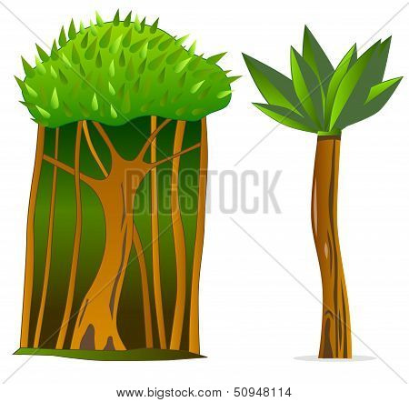 Rainforest trees.eps
