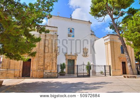Church of Madonna della Libera. Rodi Garganico. Puglia. Italy.