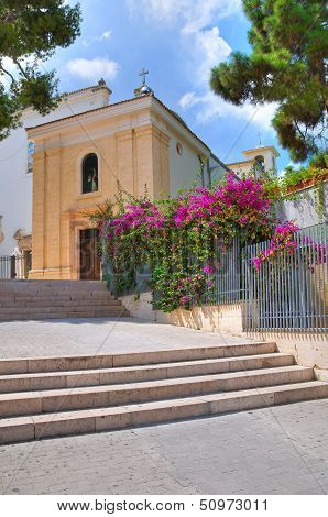 Church of Madonna della Libera. Rodi Garganico. Puglia. Italy.