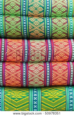 Background - striped pillows