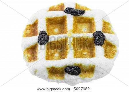 Freshly baked waffles