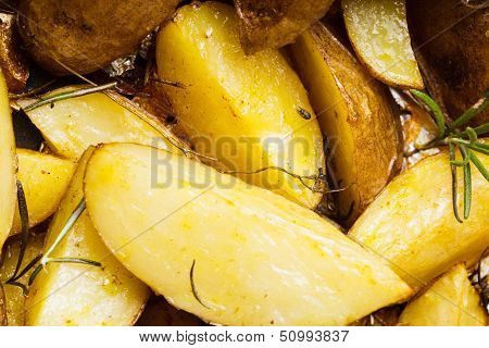 Rusic Style Baked Potato