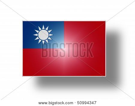 Flag Of Taiwan (stylized I).