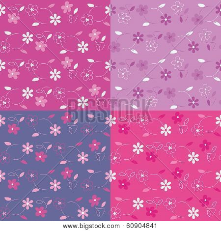 flowers pattern collection