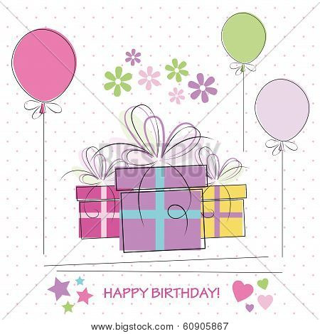 happy birthday gifts card