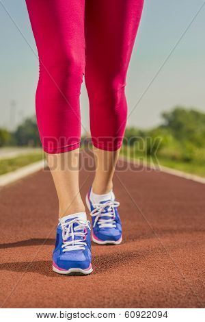 Sport Shoes Running Close-up