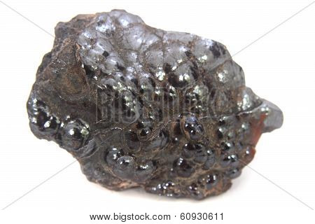 Natural Hematite Mineral Isolated