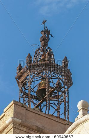 Sant Bartomeu I Santa Tecla Church At Sitges, Spain