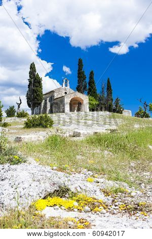 Chapel St. Sixte near Eygalieres, Provence, France