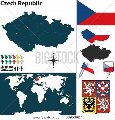 Map Of Czech Republic