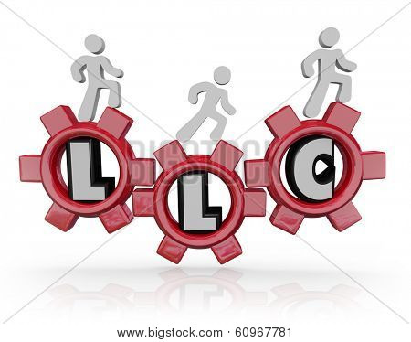 LLC Limited Liability Corporation People Gears