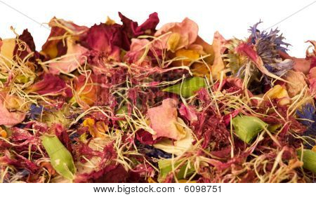 Mezcla de aromaterapia popurrí de flores secas aromáticas