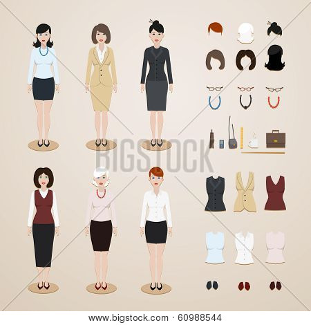 Office women set