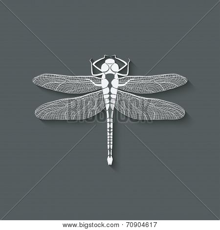dragonfly insect symbol