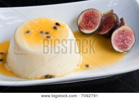 Passion Fruit Panna Cotta