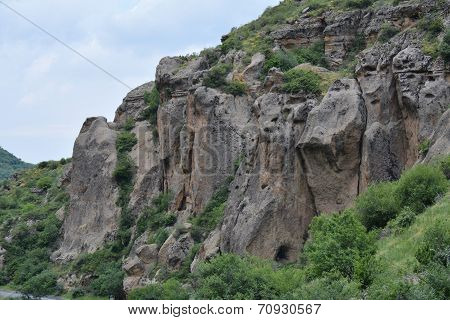 The Mountains Near The Armenian Monastery