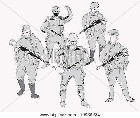 Gunmen On Mission