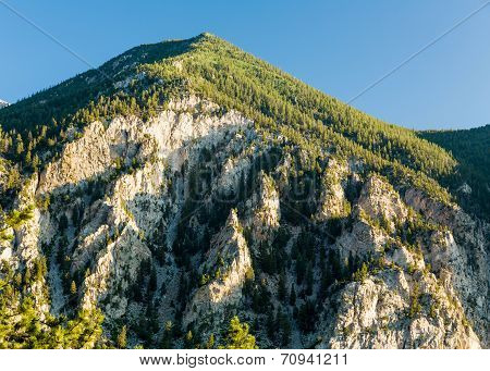 Chalk Cliffs Of Mt Princeton Colorado