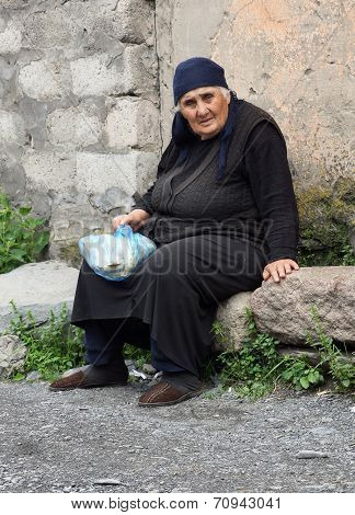 Village, Caucasus Mountains, Georgia