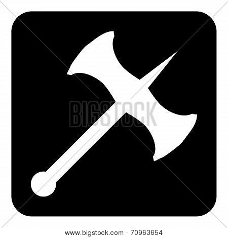 Battle Axe Button