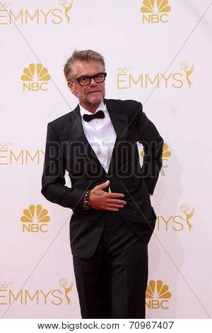 LOS ANGELES - AUG 25:  Harry Hamlin at the 2014 Primetime Emmy Awards - Arrivals at Nokia at LA Live on August 25, 2014 in Los Angeles, CA