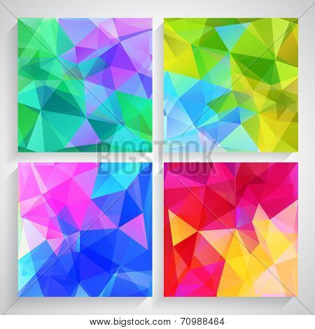 Fractal Abstract Background Set Of Fractal Abstract