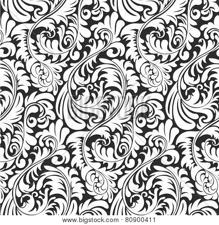 Seamless Fern wallpaper pattern background