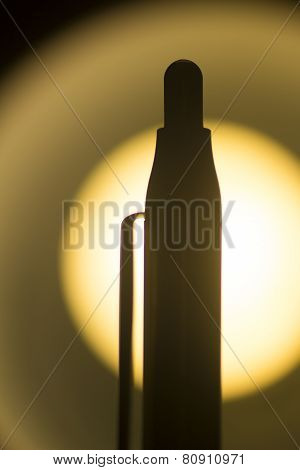 Ballpoint Biro Pen Silhouette Photo