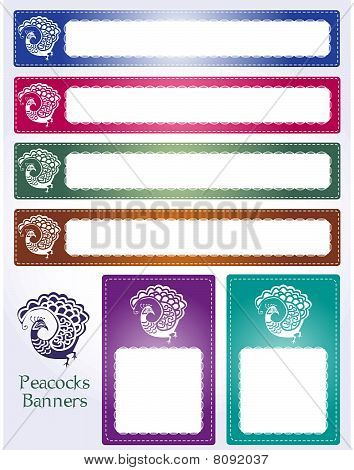 Peacock Web Bannerit