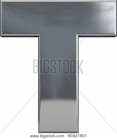 Metal Letter T
